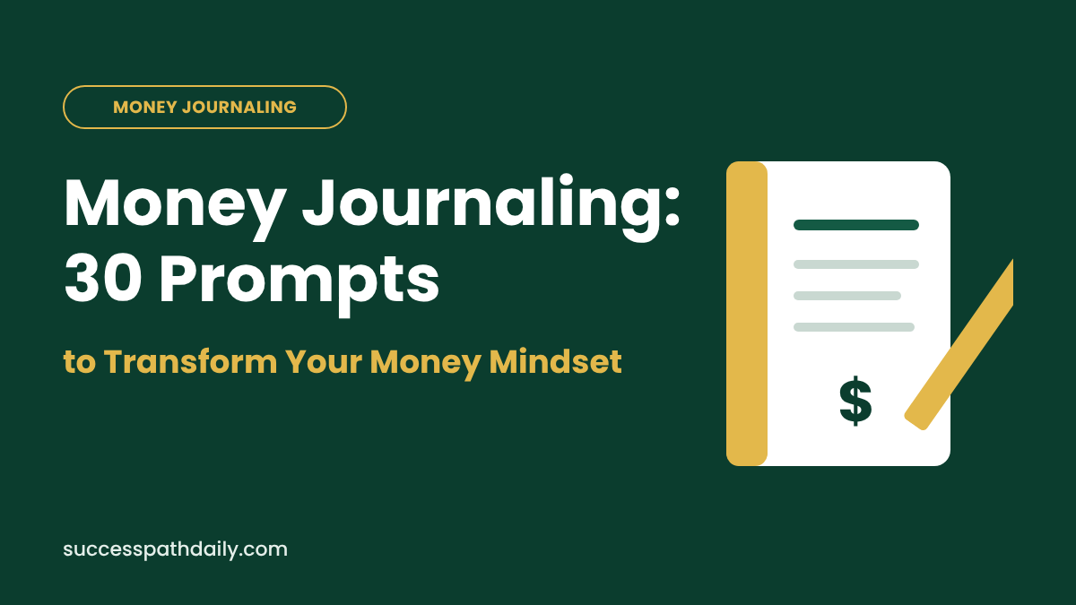 30 Money Journal Prompts to Transform Your Relationship With Money